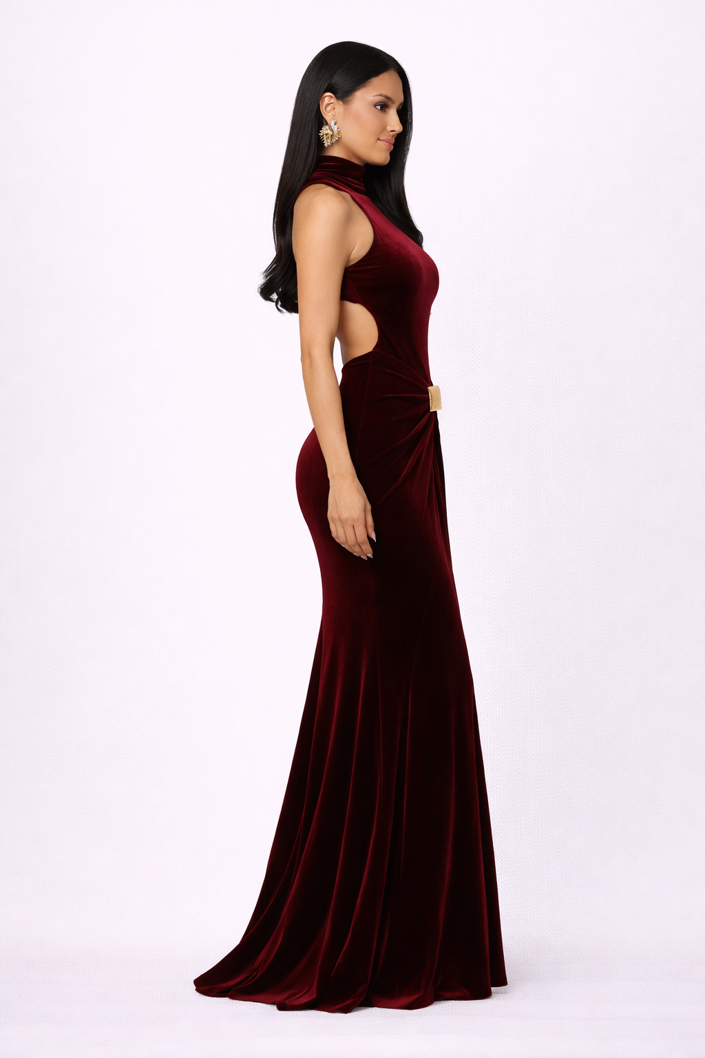 Kendall Velvet Maxi Dress