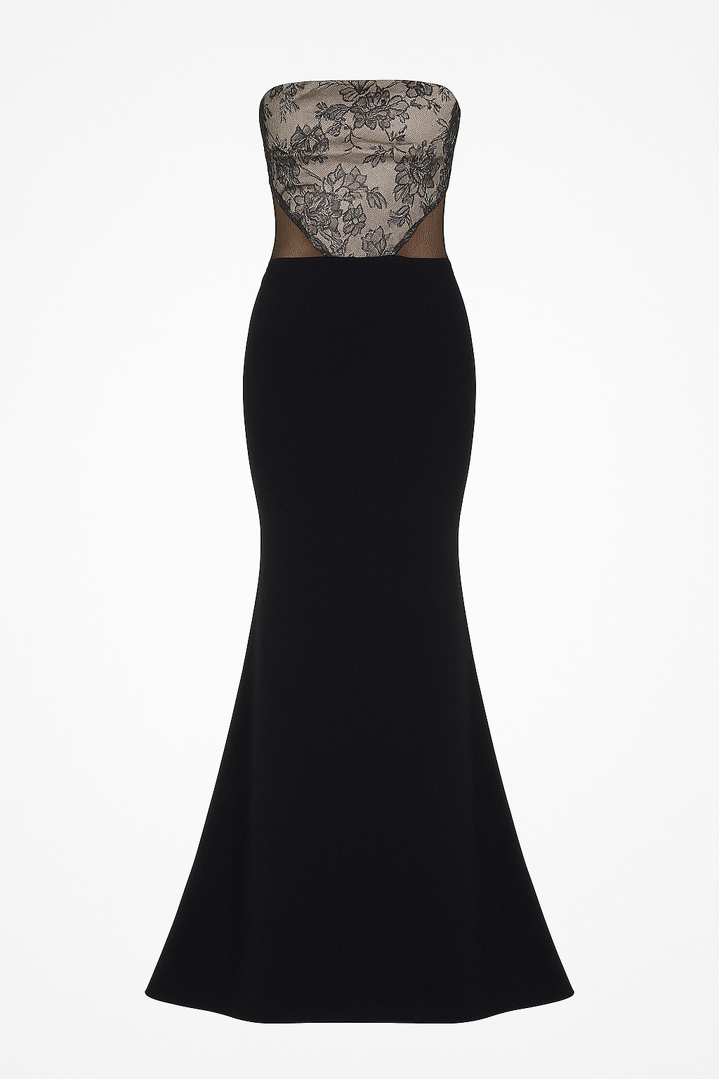 Maria Lace Cut-Out Mermaid Gown