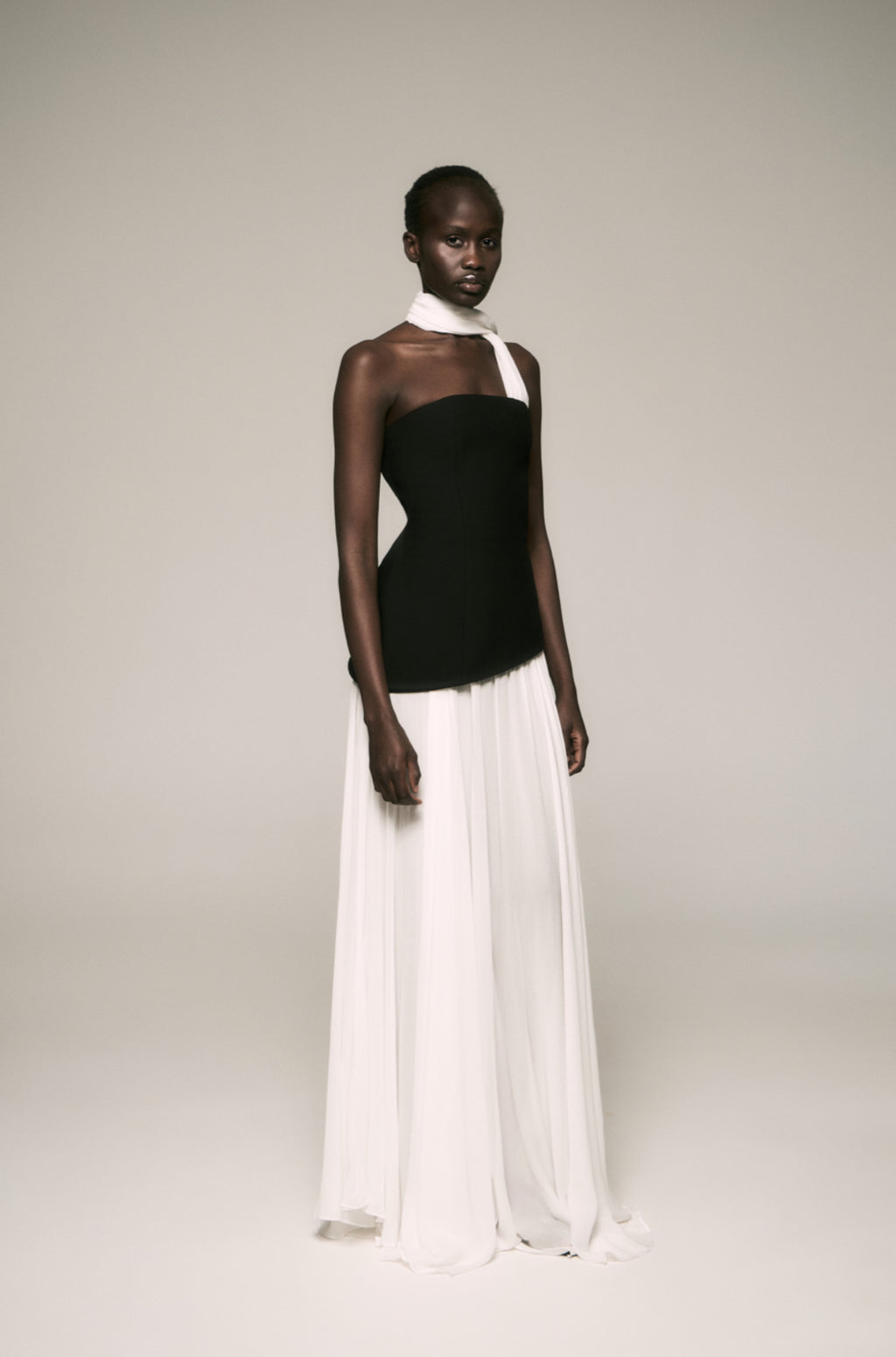 Ana Chiffon Maxi Dress