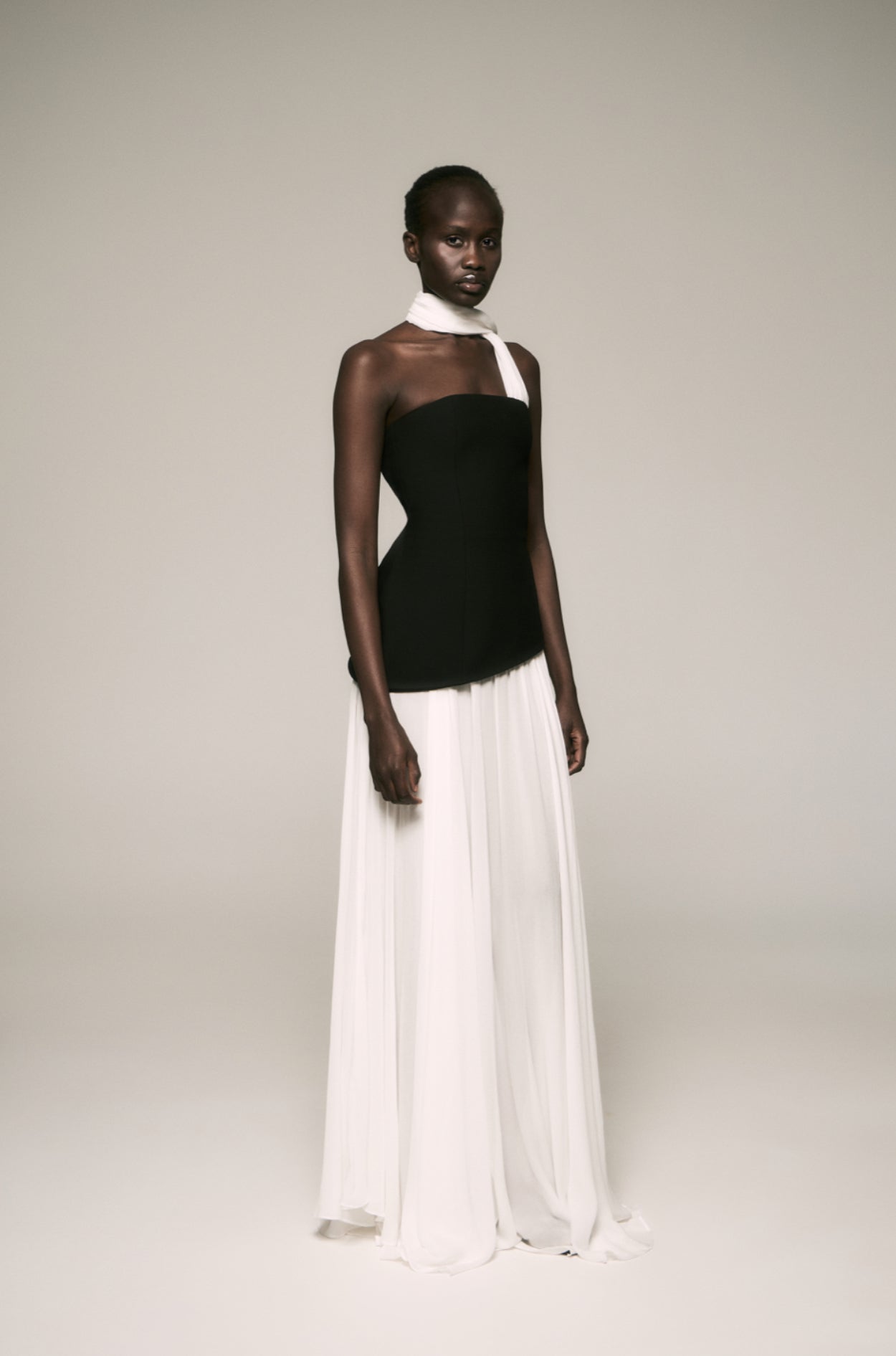 Ana Chiffon Maxi Dress