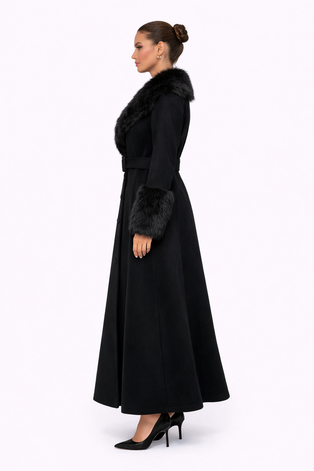 Elara Coat - Black