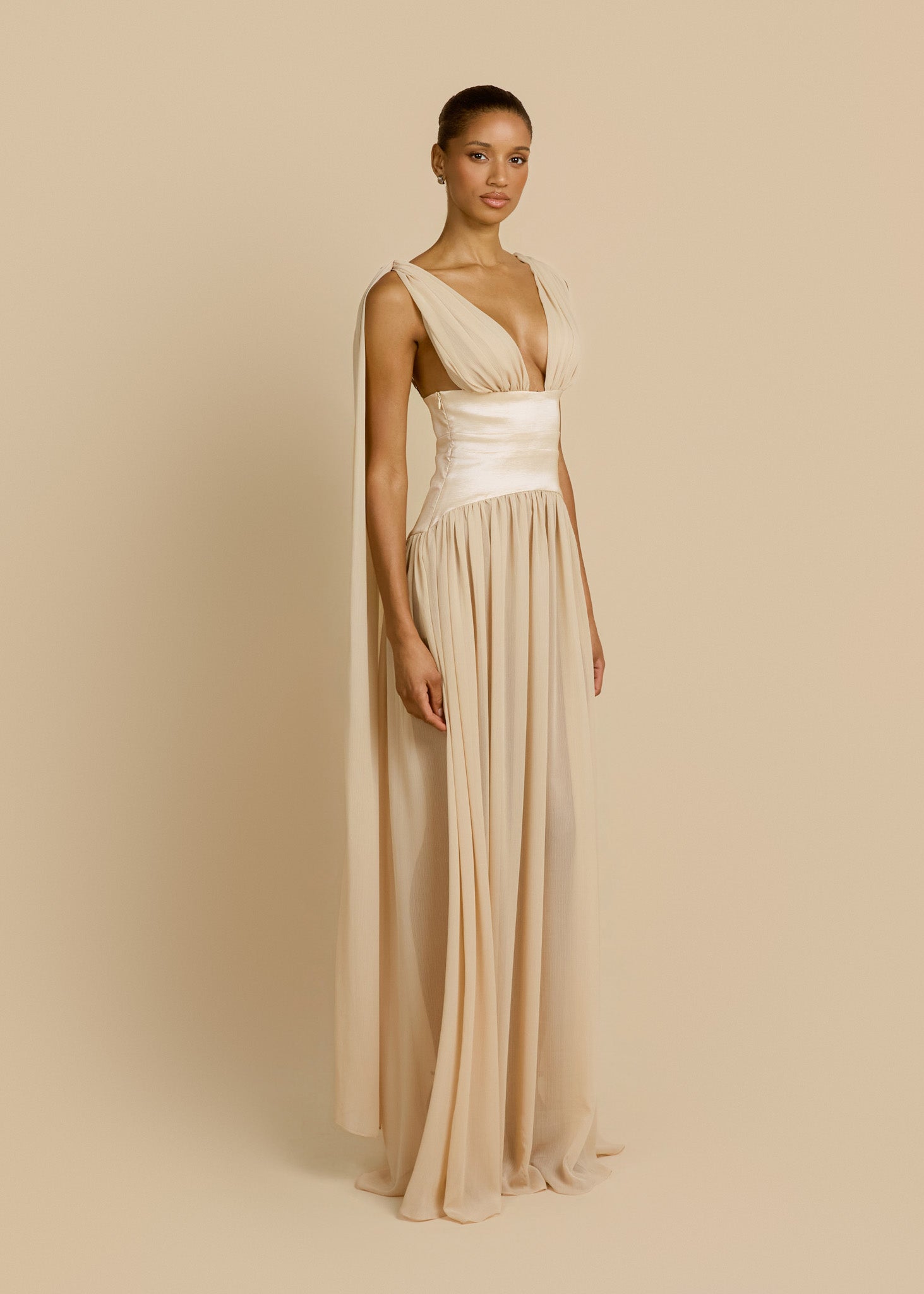 RAMONA DRESS CHAMPAGNE