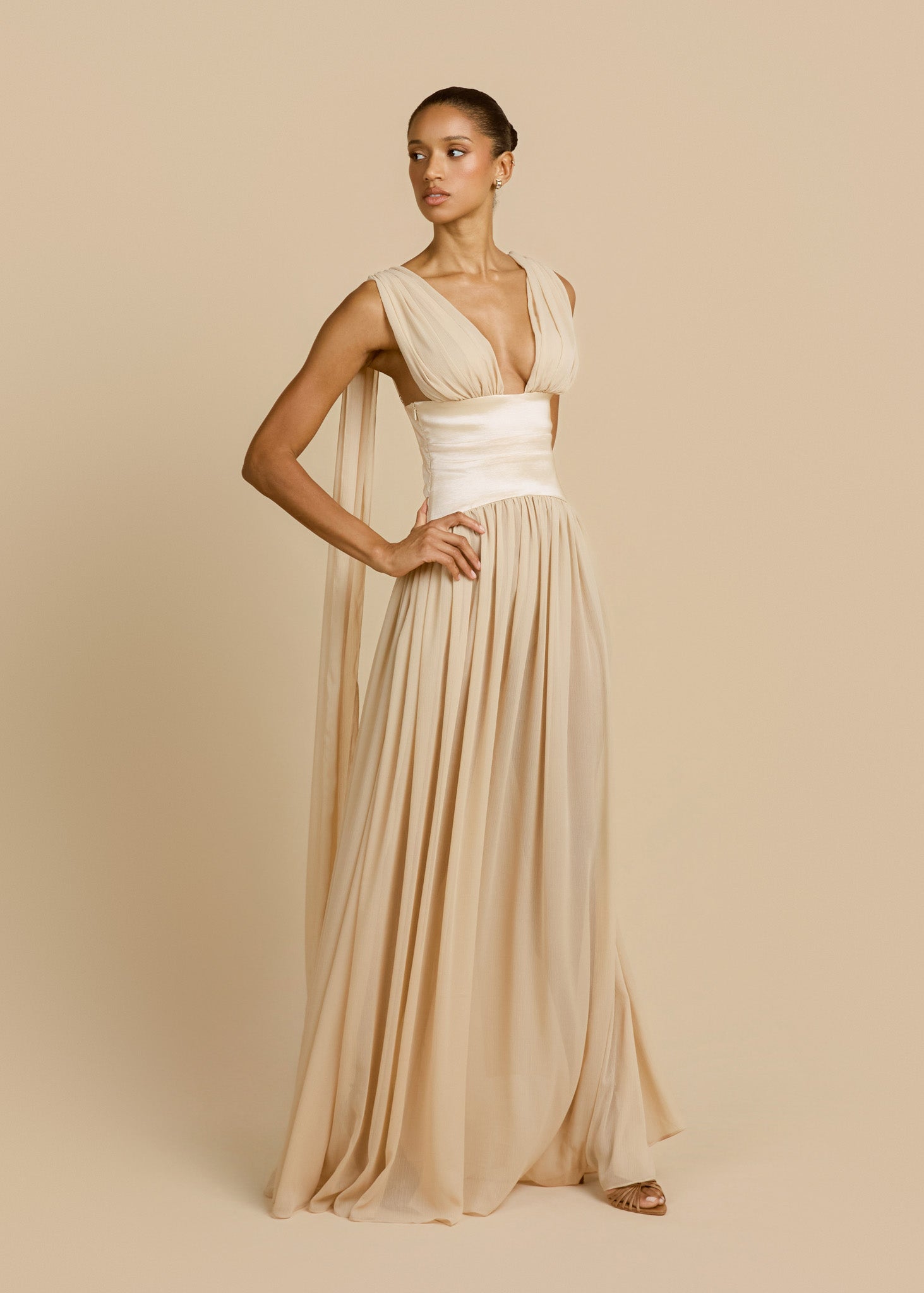 RAMONA DRESS CHAMPAGNE