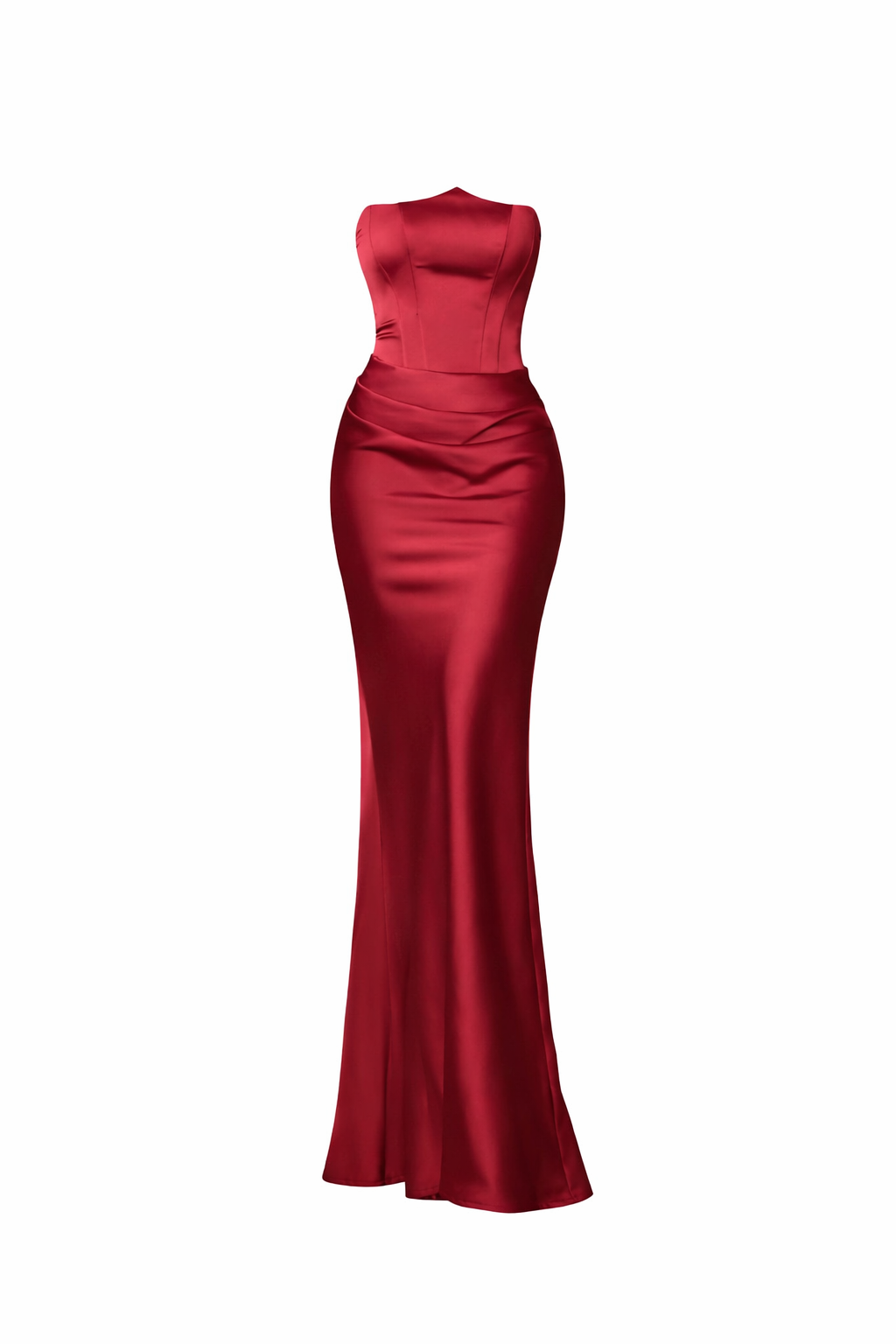Georgina Satin Maxi Dress