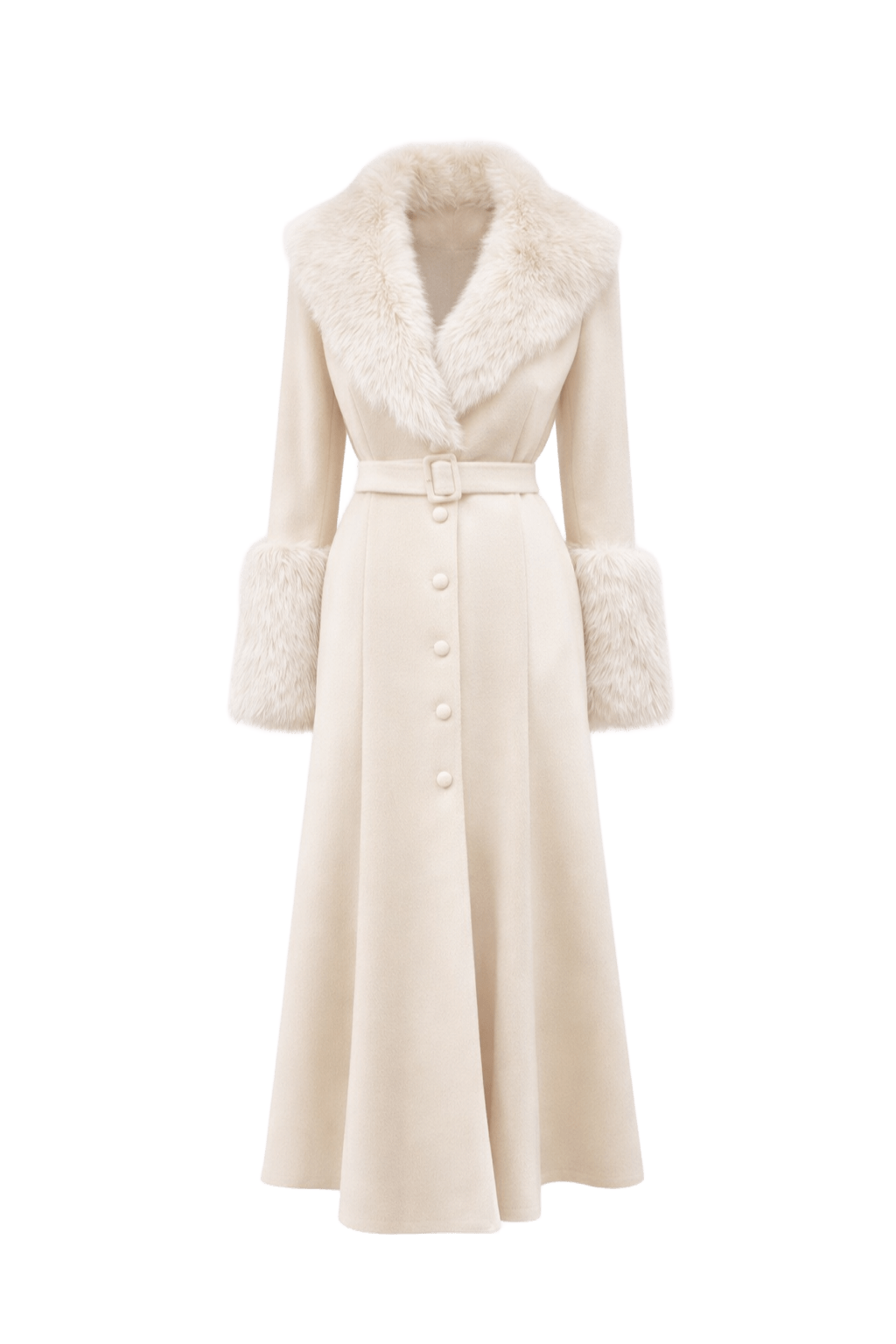 Elara Coat - Cream