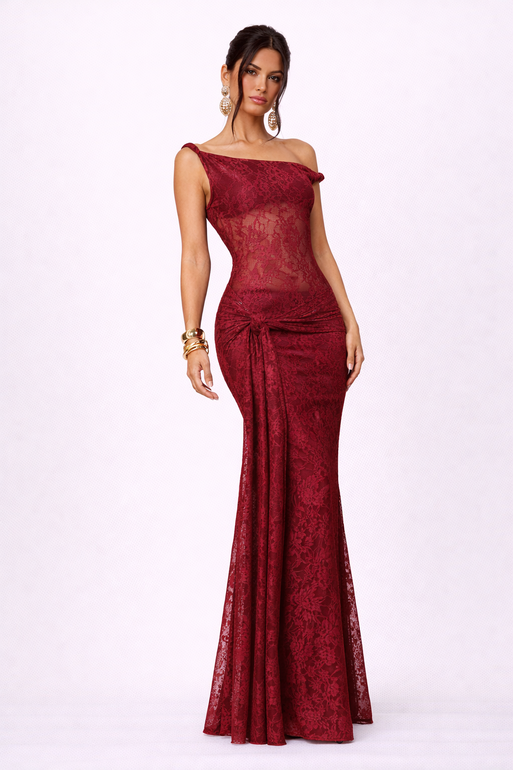 Mars Lace Maxi Dress