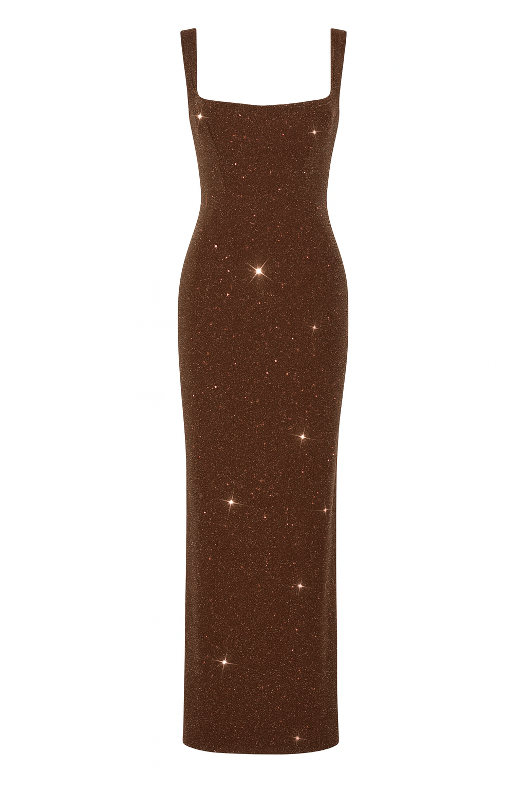 Celestia Crystal Gown Brown