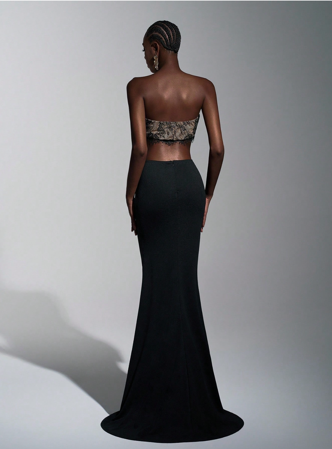 Maria Lace Cut-Out Mermaid Gown